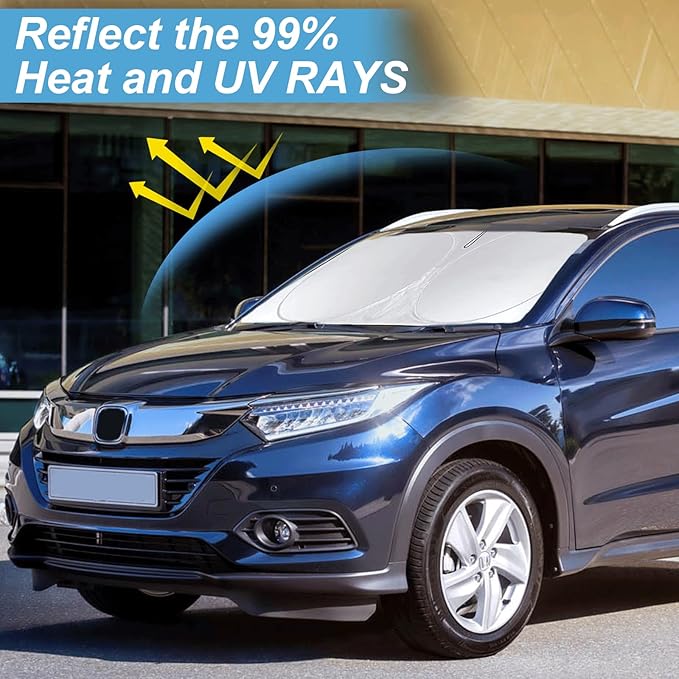 Custom Fit HR-V Windshield Sunshade - Image 2