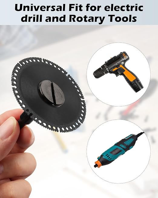 Cut Off Wheel Mounting Mandrel Holder 3/8" & 1/4" Arbor Hole, 4 Pack Cut-Off - Image 4