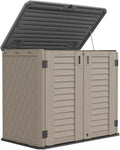 HOMSPARK Outdoor Storage shed, 26 Cu.ft Outdoor Storage Box Waterproof by HOMSPARK
