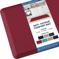 KitchenClouds Kitchen Mat Cushioned Anti Fatigue Kitchen Rug 17.3"x39" by KitchenClouds