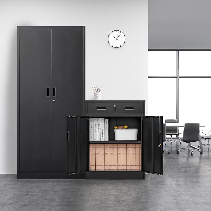 Metal Storage Cabinet, Locking Cabinet - Image 5