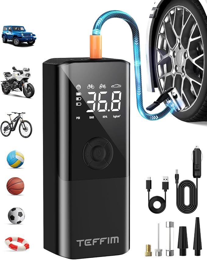 Tire Inflator Portable Air Compressor - Image 8