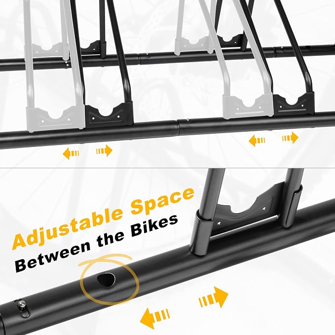 CyclingDeal Bike Rack Floor Parking Bike Stand - Image 3