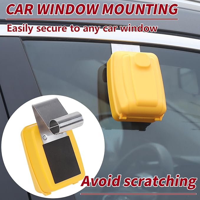 Car Key Lock Box, Car Window Lock Box Wall Lock Box, Sturdy Waterproof Security - Image 3