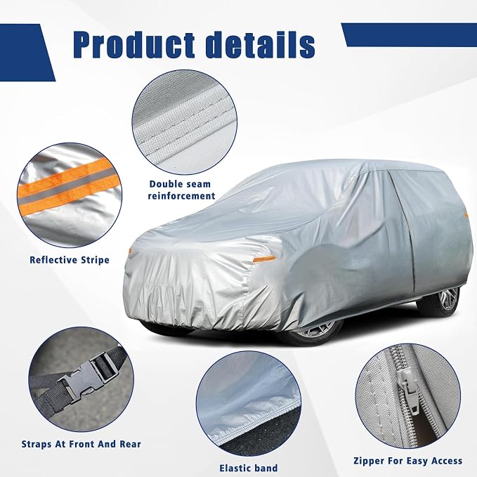 Kayme 6 Layers Car Cover Custom Fit - Image 3