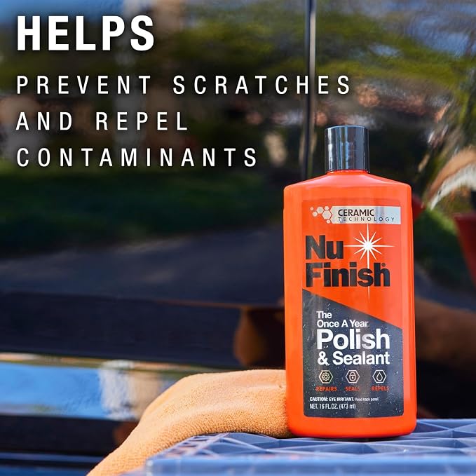 Nu Finish Once a Year Polish and Sealant, Car Polish and Paint Sealant - Image 8