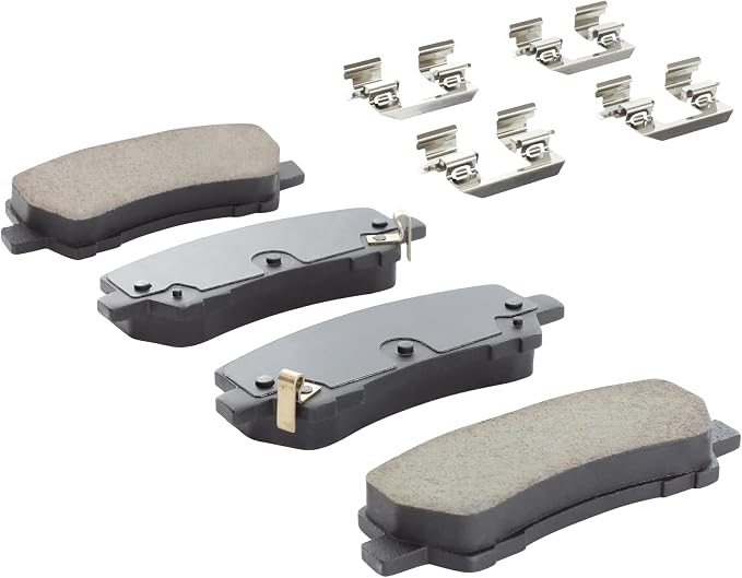 Premium Ceramic Rear Brake Pads Compatible - Image 2