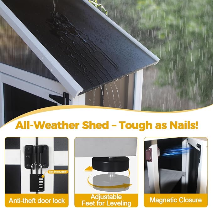 Outdoor Storage shed Small Storage shed - Image 5