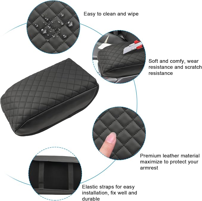 SXCY Fit for 2023 2024 Honda Accord LX EX Armrest Pad, Armrest Cover for 2023 - Image 5