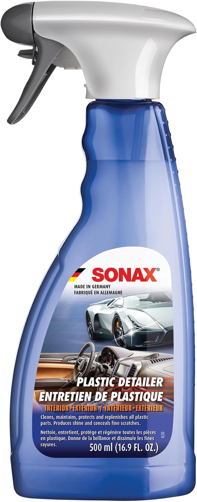 SONAX Plastic Detailer 255241 | Spray-On Protection by SONAX