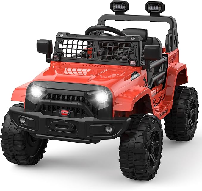 12V Kids Electric Ride On Truck Car w/Parent Remote Control, Spring Suspension by GarveeLife