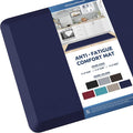 KitchenClouds Kitchen Mat Cushioned Anti Fatigue Kitchen Rug 17.3"x60" by KitchenClouds