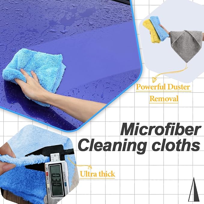 Car Wash Towel for Car, Motorcycle, Endless Extra Soft, Reusable and Durable - Image 4