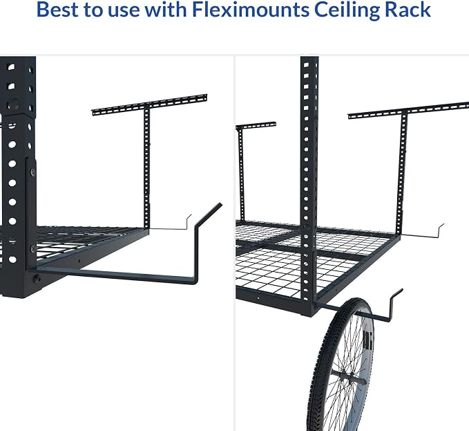 FLEXIMOUNTS 2 Pack Add On Storage Utility Hook Accessory - Image 6