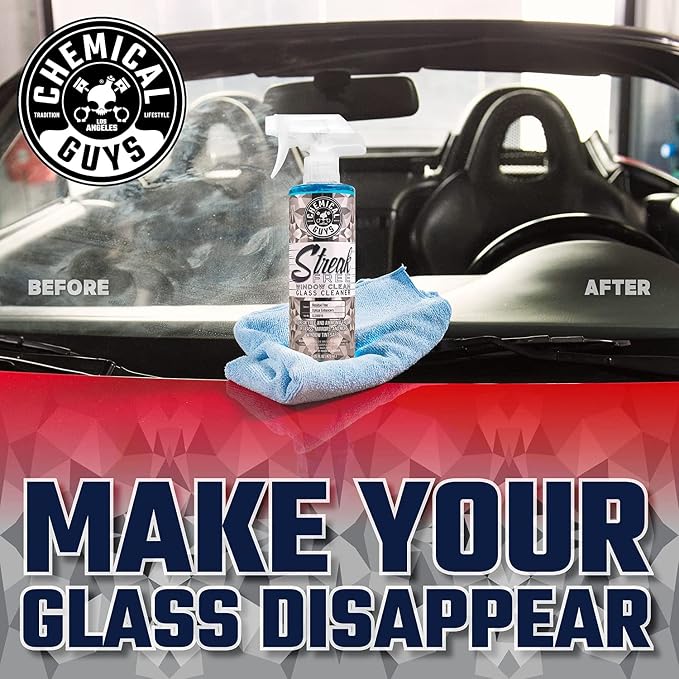 Chemical Guys CLD3001602 Streak Free Glass & Window Cleaner, Ammonia Free & - Image 2