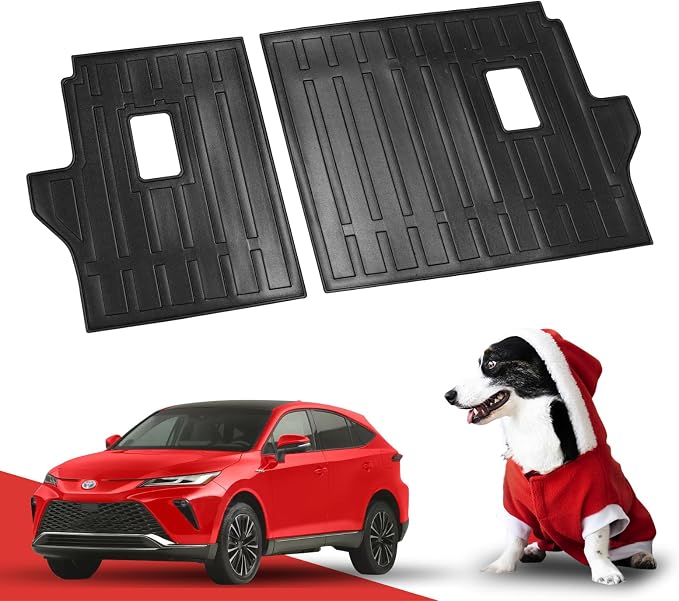 Compatible for 2021-2023 2024 2025 Toyota Venza Kick Mats Backrest Mats by Antsvnn
