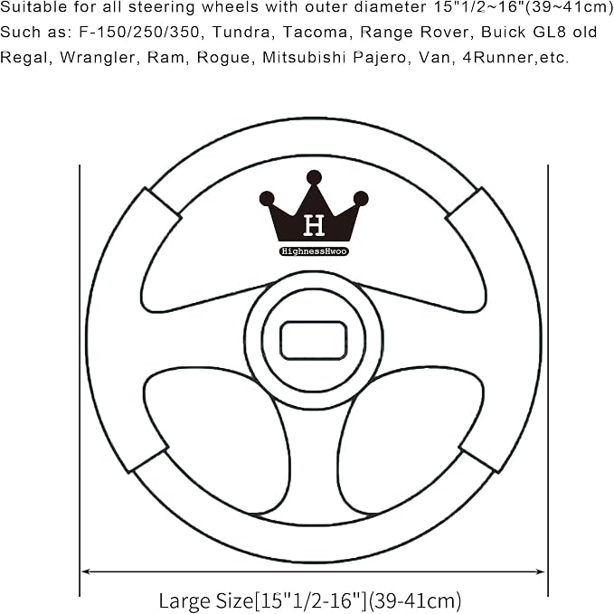 Luxury Fluffy Winter Car Steering Wheel Cover - Image 7