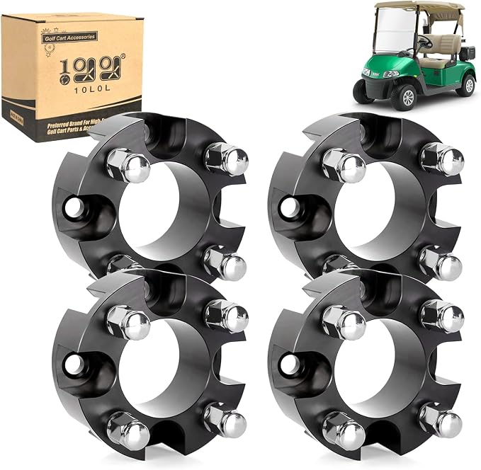 10L0L Golf Cart Wheel Spacers Adapters 2 Inch by 10L0L