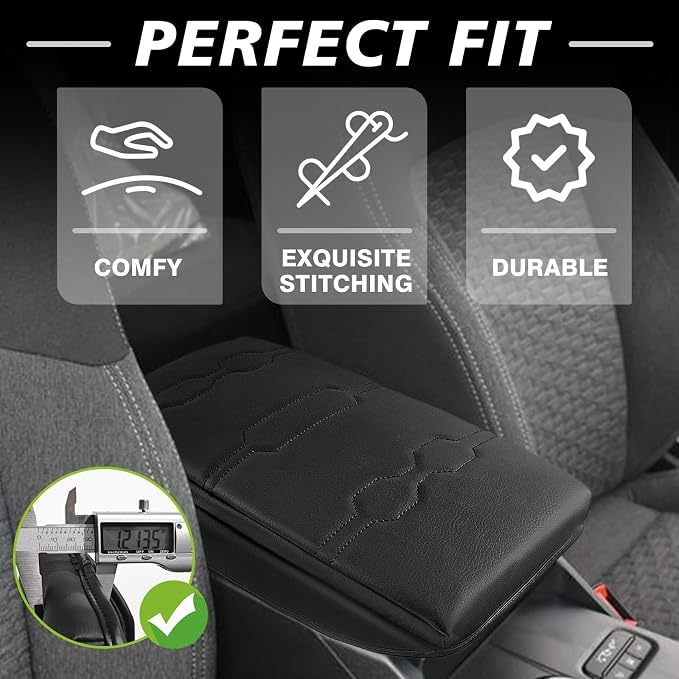 Muslogy Center Console Armrest Cover Compatible - Image 5