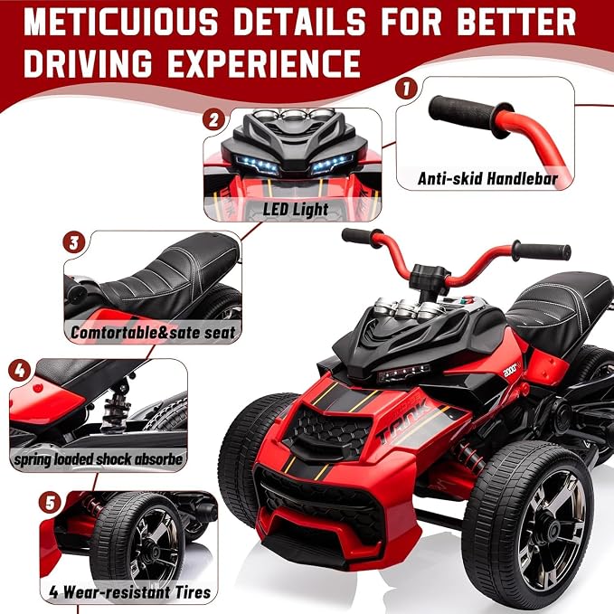 12V Kids Electric Ride-On Car - Image 5