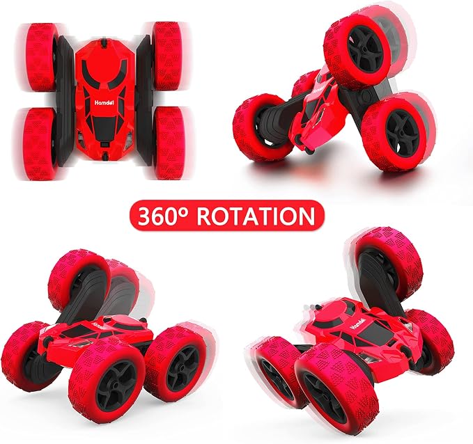 Remote Control Car Double Sided 360°Rotating 4WD RC Cars - Image 3