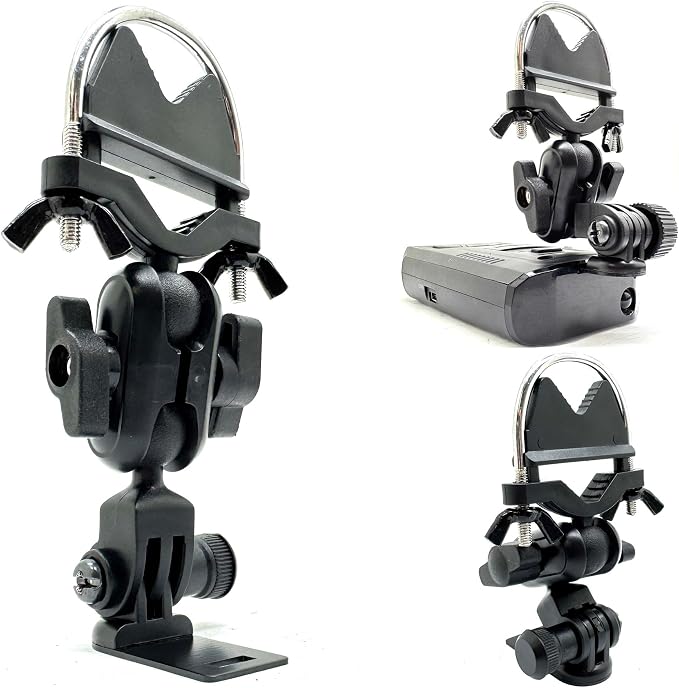 U-Bolt Radar-Detector Rearview Mirror Stem Mount - Image 2
