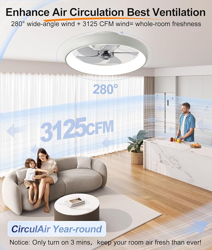Ultra Low Profile Ceiling Fans - Image 3