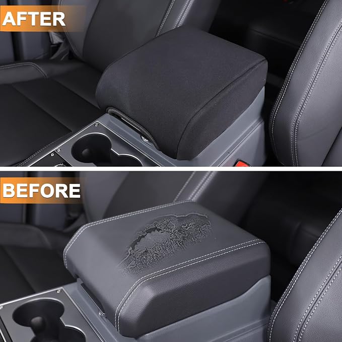 Car Armrest Box Cover Protector Compatible - Image 2