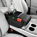 Upgrade Arm Rest Cover for Car, 5-in-1 Middle Console Cover Cushion Pad by STSoleMeT