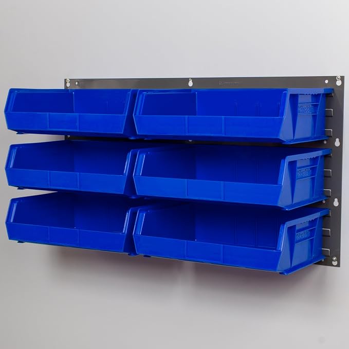 Akro-Mils 30136 Heavy Duty Wall Mount Garage Storage Steel Louvered Panel | - Image 5