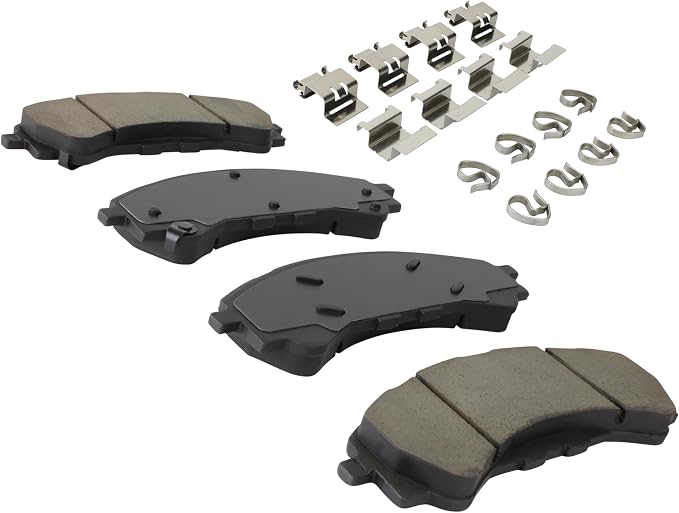 Premium Ceramic Front Brake Pads Compatible - Image 2