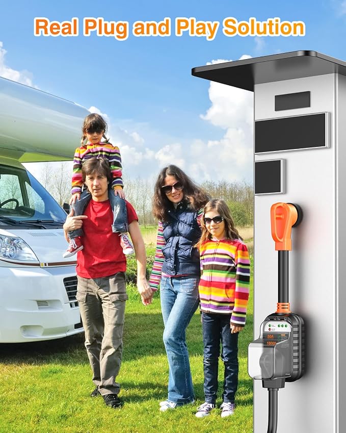 GEARGO RV Surge Protector 50 Amp, Latest 18000J Surge Protection RV Circuit - Image 9