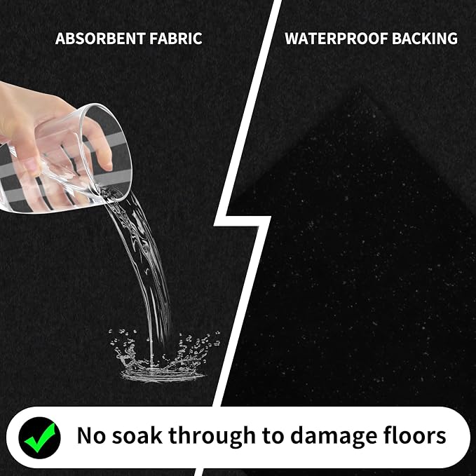 AAIN Oil Spill Mat, Garage Floor Mat, Absorbent Oil Pad, Premium Maintenance Mat - Image 3