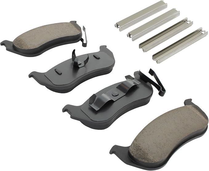 Premium Ceramic Rear Brake Pads Compatible - Image 2