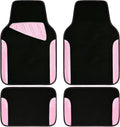 CAR PASS Jelly Waterproof Universal Fit Car Floor Mats, Girly Car Carpet Mats by CARPASS