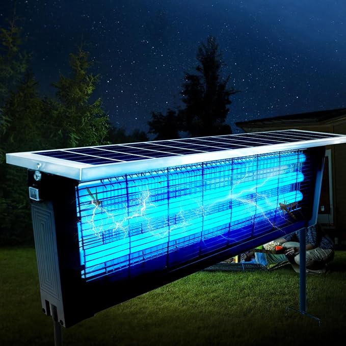 Large Solar Bug Zapper with High Powered by Unknown