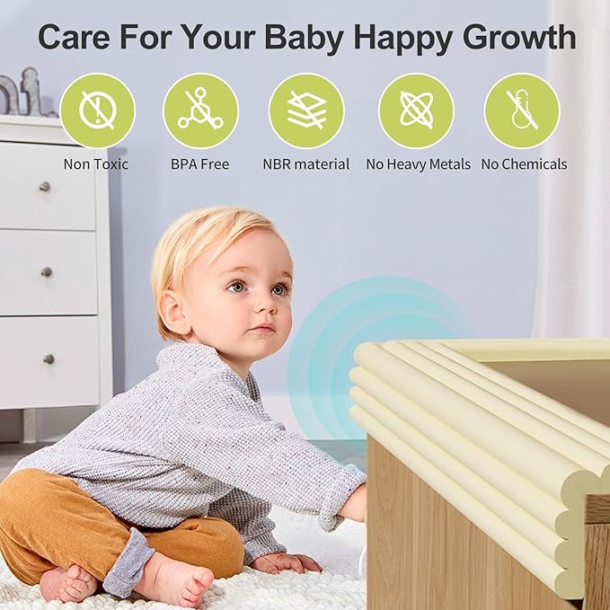 Baby Proofing Wall Corner Protector, Edge Guard Corner Protector, 6.56ft - Image 4