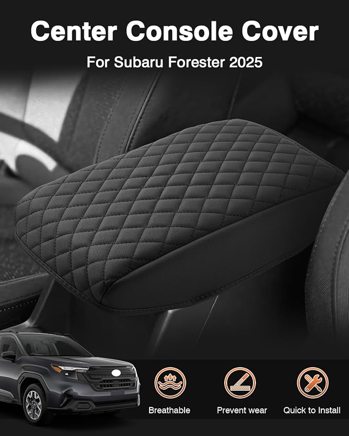 Shademax Custom for 2026 2025 Subaru Forester Center Console Cover Armrest - Image 2