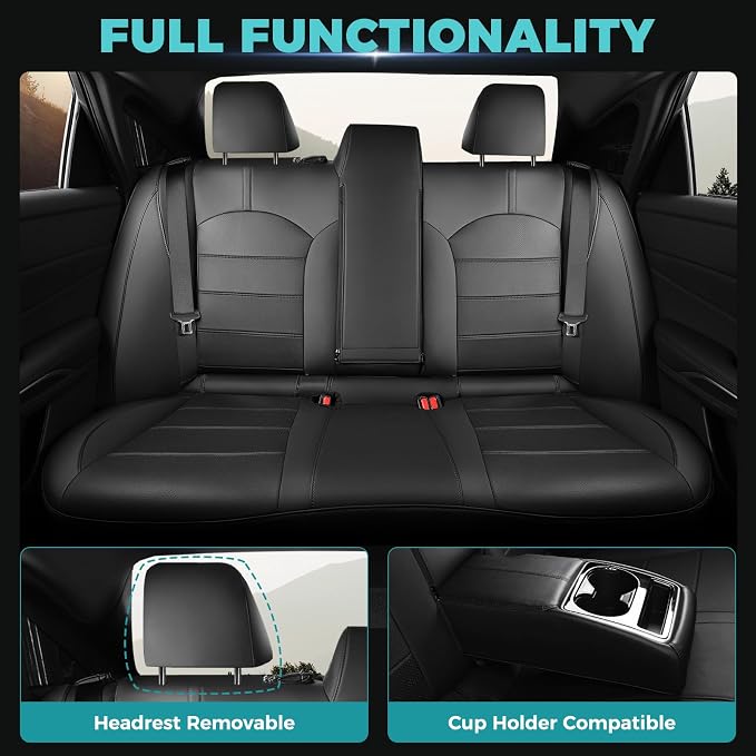 for Toyota Camry Seat Covers Hybrid XLE XSE 2018 2019 2020 2021 2022 2023 2024 - Image 5