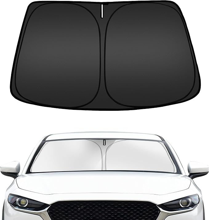 ARISMOTOR Windshield Sun Shade for Mazda CX-30 2019-2025 2026, Custom Fit by ARISMOTOR