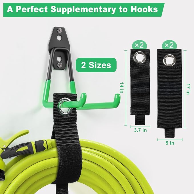 LANDNEOO Garage Hooks, Heavy Wall Mount Duty Hooks - Image 3
