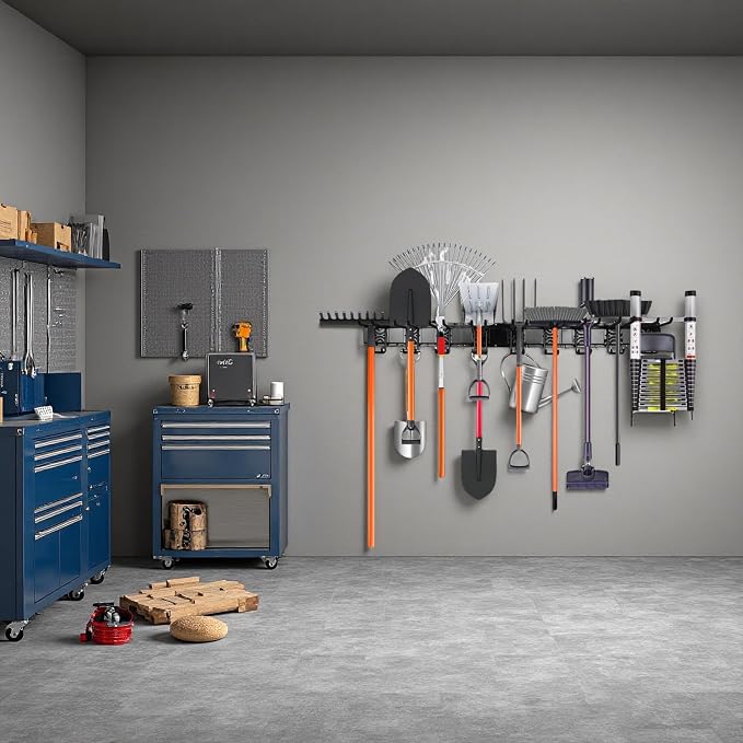 ELEAD 96 Inches Garage Storage, Garage Organization, Garden Tool Organizer Wall - Image 8