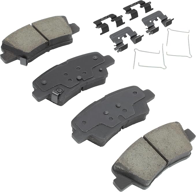 Premium Ceramic Rear Brake Pads Compatible - Image 2