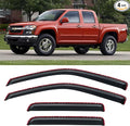 in-Channel Window Visors Rain Guards Shield by YQAUTEC