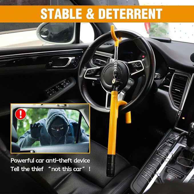 Car Steering Wheel Lock Anti-Theft Device - Image 2