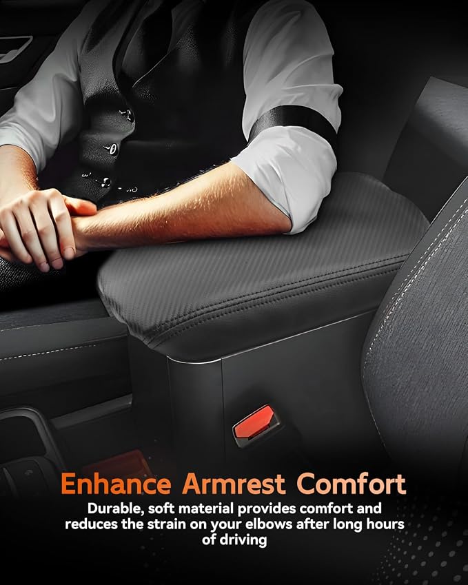 CDEFG for Ford Maverick 2022-2025 Center Console Cover Armrest Box Cover for - Image 5