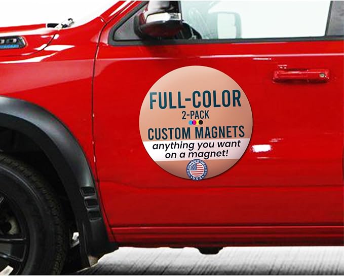 Magnet Me Up Customizable and Personalized Automotive Magnet Decals by MagnetMeUp