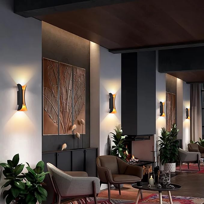Modern 30W LED Outdoor Wall Lights Up Down Wall Sconce, IP65 Waterproof Outdoor - Image 7