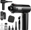 90° Foldable Car Vacuum Portable Cordless 16000PA, 4-in-1 Mini Vacuum Cleaner by HOMIGIFTY