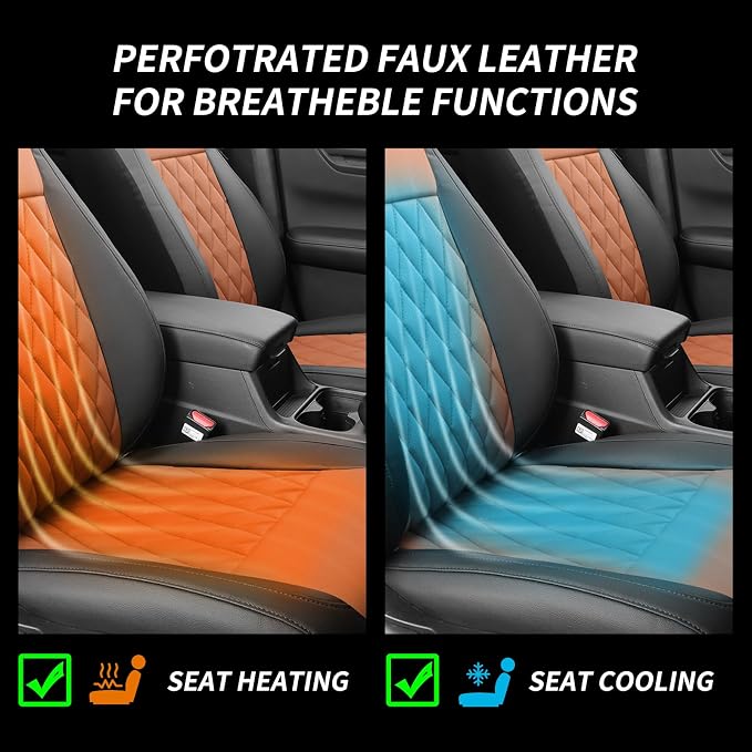 coverdream CRV Leather Seat Covers Custom Fit - Image 4